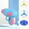 Игрушка для кошек Светодиодный запускатель летающей тарелки Игровая комната Улица Игра Ослепительная Ночное отслеживание Вращающийся пропеллер Игрушка