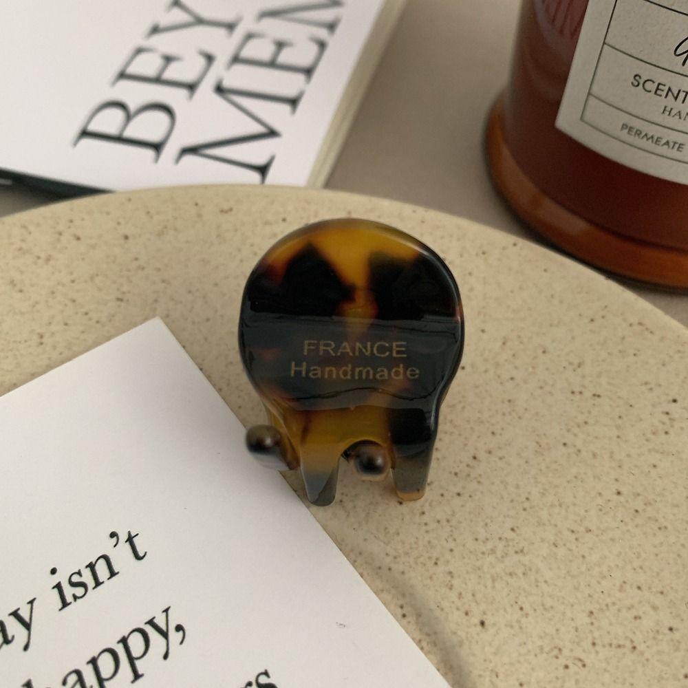 Держатель для волос Краб-зажим для волос Головной убор для вечеринки Ацетатный коготь для волос Женские заколки для волос Корейские заколки для волос Письмо