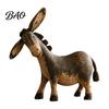 Tiered Tray Decor Vintage Donkey Sculpture, Rustic Farmhouse Animal Figurine, Resin Tabletop Ornament Office Desk Accessories for Shelf Mantel