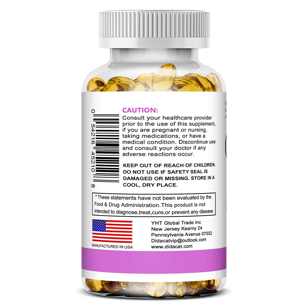 Quercetin Extract Dietary Supplement, With Bromelain Powder, 120 Capsules Per Bottle