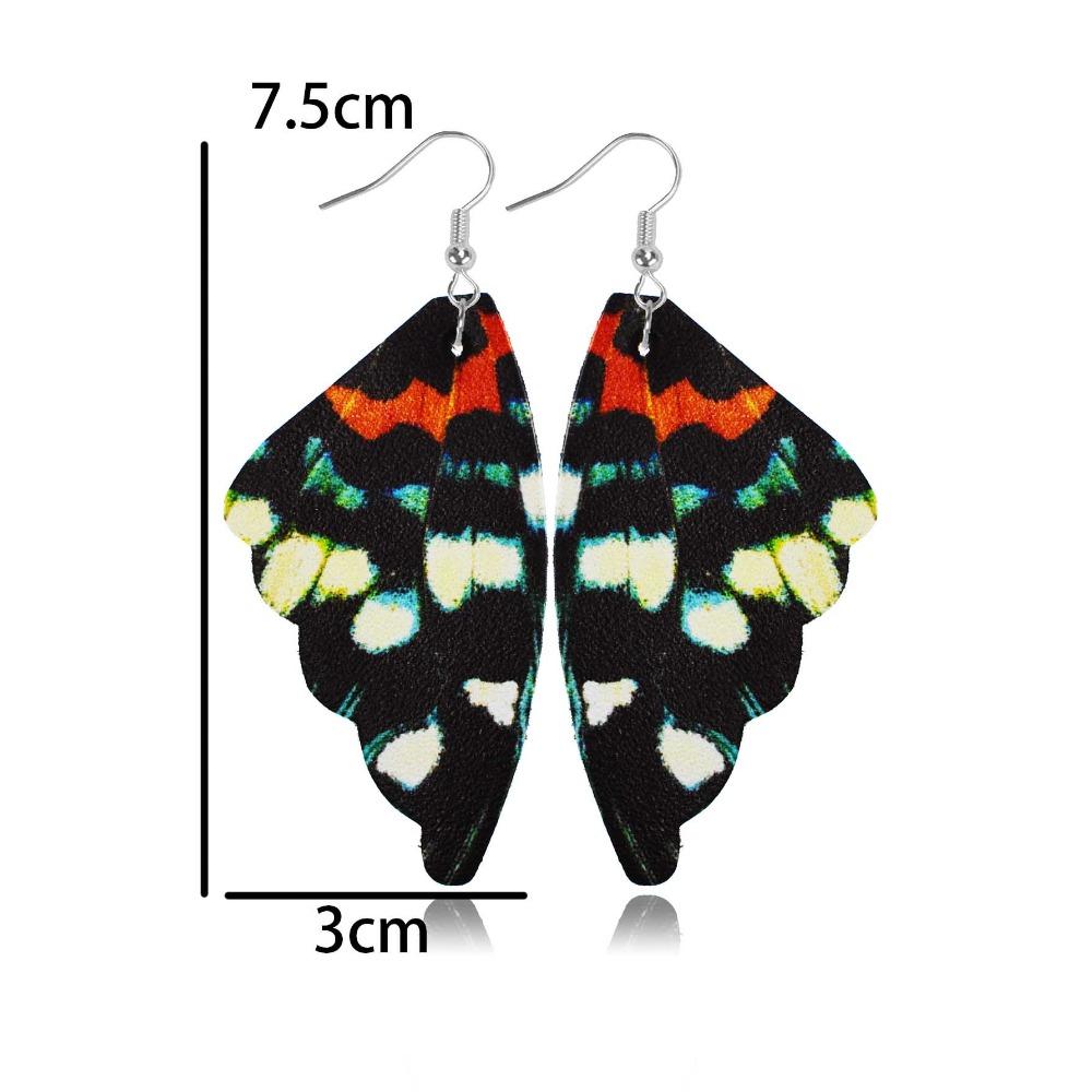 Новые винтажные серьги-подвески в виде крыльев бабочки, цветные серьги в стиле бохо для женщин, ювелирные изделия, подарки