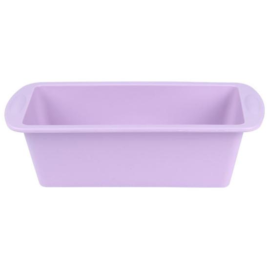 Силиконовая форма для хлеба с антипригарным покрытием и ручками. Подходит для духовки. Антипригарный термостойкий легкосъемный противень для выпечки хлеба.