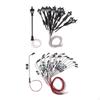 40pcs Model Miniature Street Lights N Scale LEDs Garden 1:150