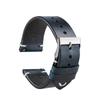 Genuine Leather Leather Strap 20mm Quick Release Strap Comfortable Wristband  Smartwatch