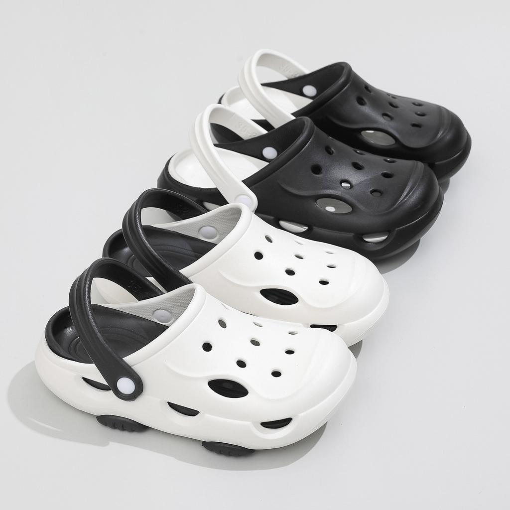 Новые летние универсальные тапочки с толстой подошвой, подходящие для взрослых и детей для ношения повседневных модных, противоскользящих и износостойких тапочек