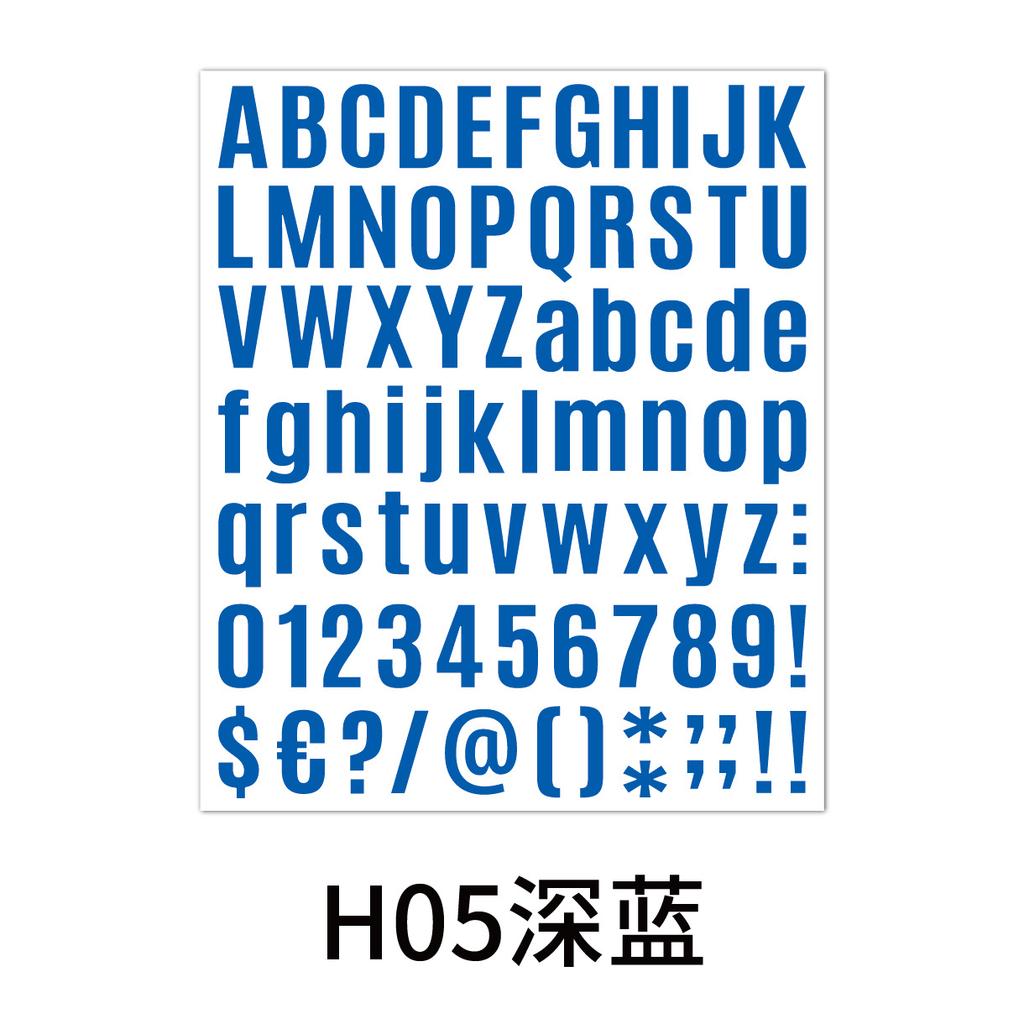 Жирная Буква Наклейка 1 Дюйм Комбинация Стакан для Воды Креативный Ручной Аккаунт