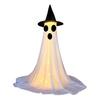 Halloween Ghost Decoration with LED Light Large White Scary Light Up Ghost