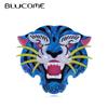 Acrylic Cute Tiger Brooches Safety Pins for Women Kids Vivid Animal Brooch Acetate Fiber Christmas Gifts Costume Jewelry