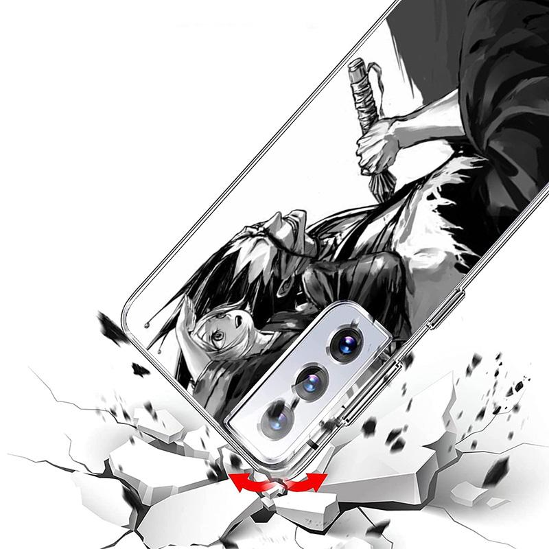 Чехол для телефона Bleach Zaraki Kenpachi для Samsung Galaxy S26 Ultra S23 S24 S25 Edge S20 FE S21 S22 Plus Мягкая печатная оболочка Чехол Funda