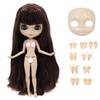 ICY DBS Blyth Doll White Skin Glossy Face Matte Face Joint Body with Hand Set A&B 1/6 Bjd Suitable Diy Makeup Special Price