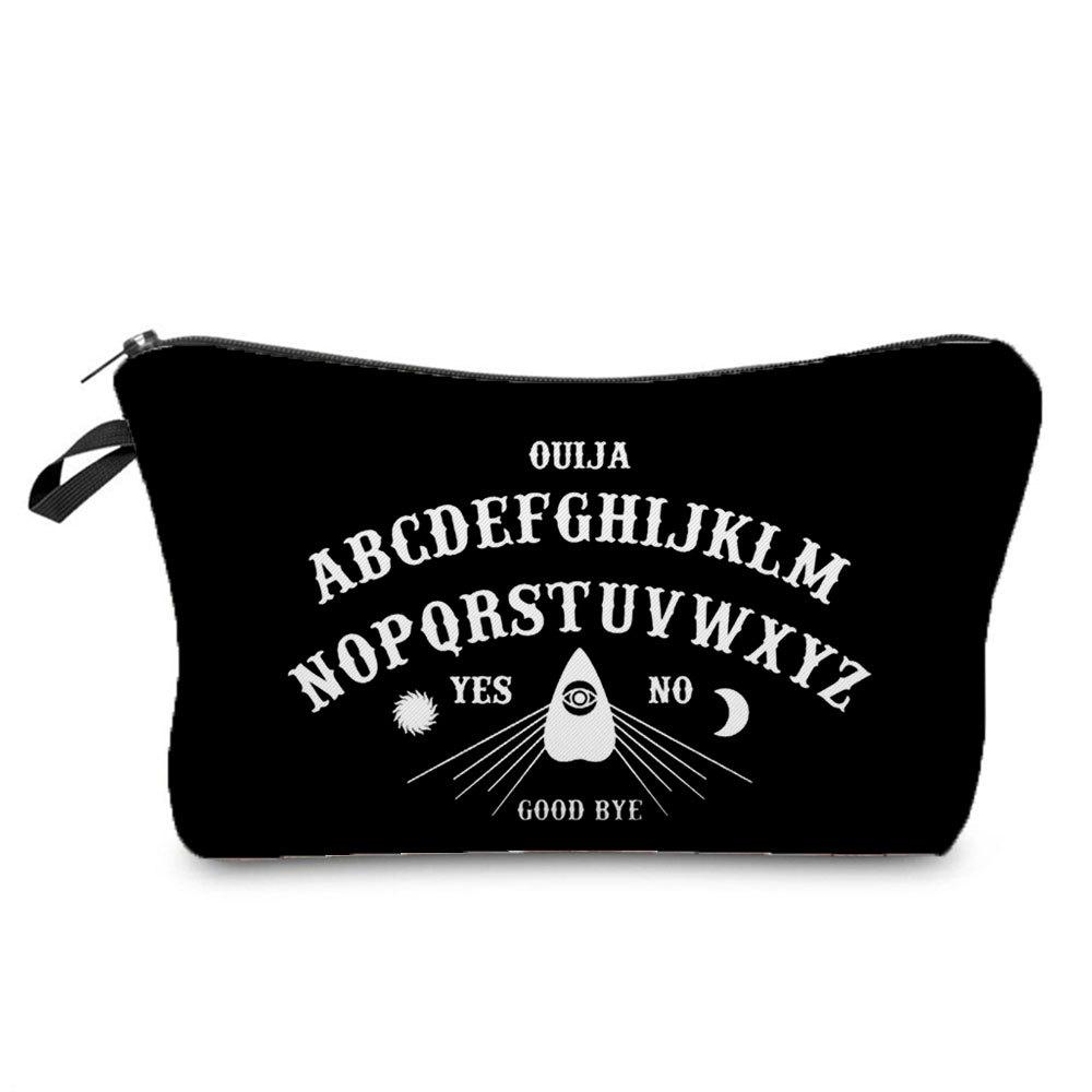 Женская косметичка с принтом английского алфавита Органайзер для туалетных принадлежностей Дорожный чехол для хранения 6696