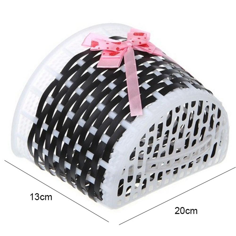 Holders Bike Front Carrier Scooter Handlebar Basket Hanging Retro Tassels Children Bicycle Storage