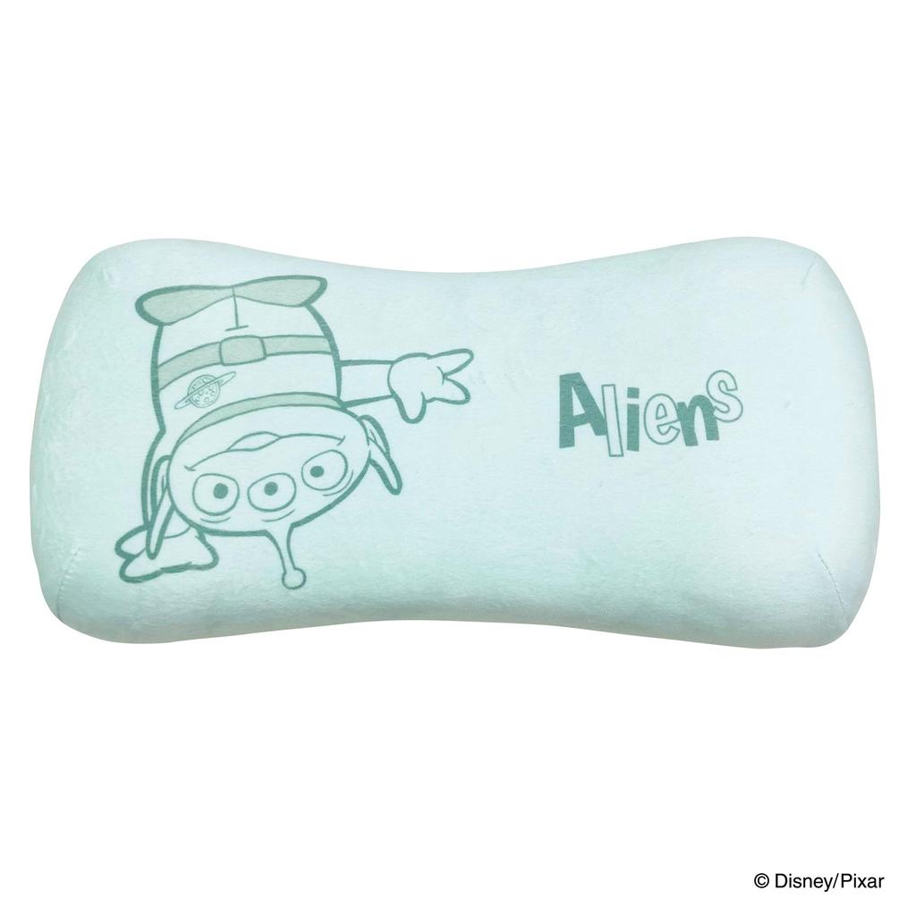 MORIPiLO Morishita подушка с эффектом памяти, история игрушек, инопланетянин, 15x31 см, поддержка талии, поддержка спины, плюшевая подушка Disney Pixar, пастельно-зеленая 4621194