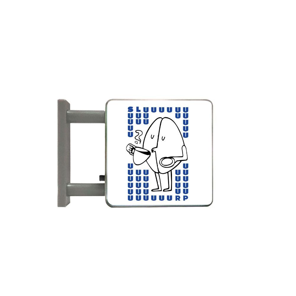 Retro Style Glowing Fridge Magnet Magnetic Mini Luminous Lightbox Gift