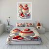 Sweet strawberry dreams. Bedding sets Duvet covers Pillowcases(1* Duvet Cover 2* Pillowcases without duvet insert)