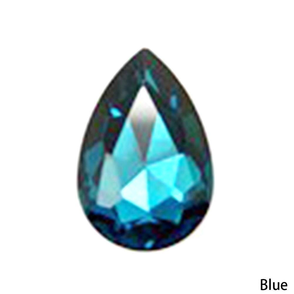 20PCS 10*14mm Craft DIY Jewelry Making Wholesale Teardrop Jewelry Accessories Crystal Rhinestone Loose Beads Handmade Glass  Beads