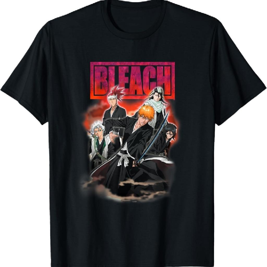 Bleach Портрет Группы Дым Аниме Футболка
