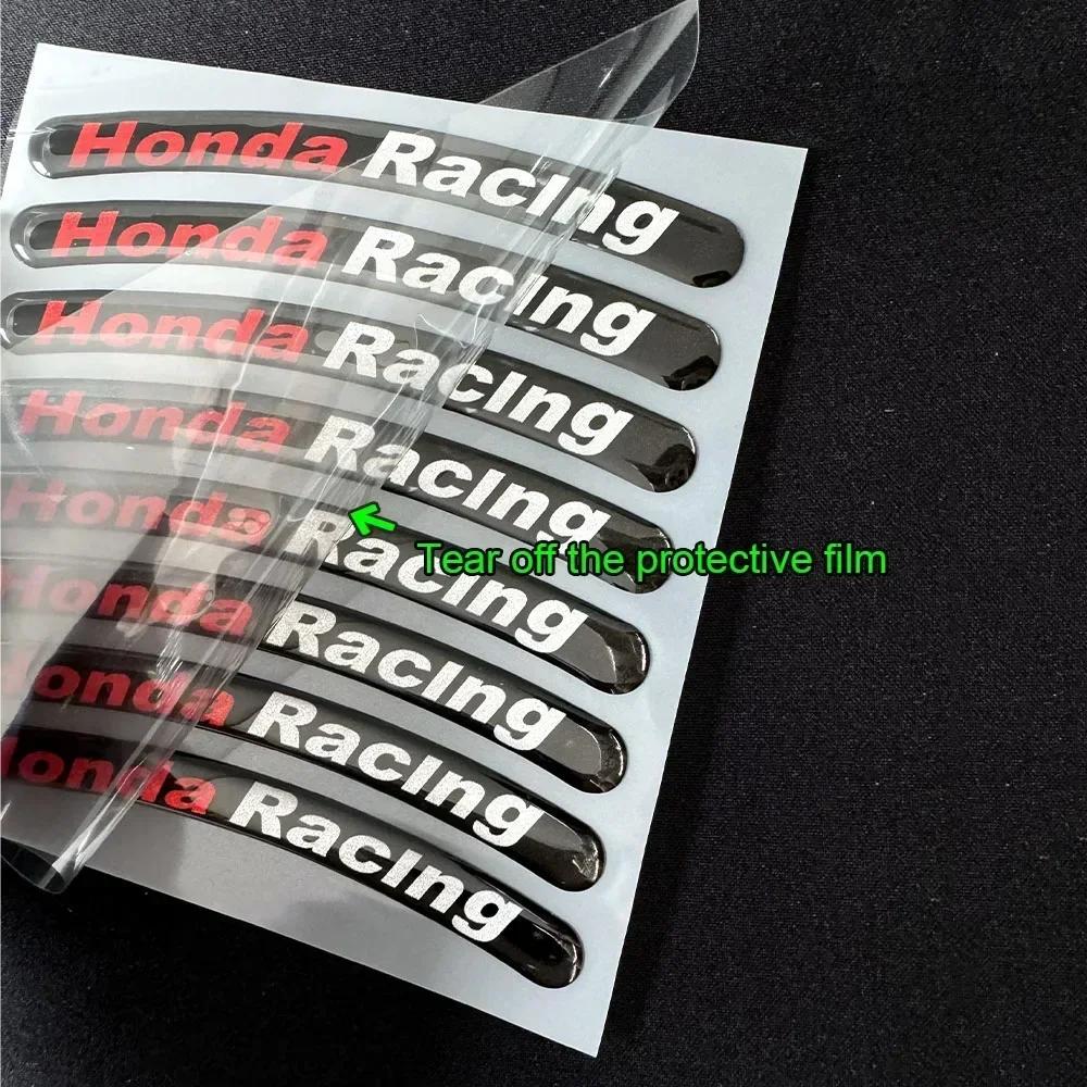 AQX1 New Motorcycle Stickers Universal Wheel Stickers for Honda Wheel Modification Stickers Car Reflective Stickers Decor