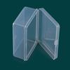 Plastic Transparent Storage Box Square Small Items Case Packing Boxes Jewelry Beads Container Sundries Organizer