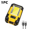 LED Work Lights Rechargeable Magnetic Light Portable Camping Lantern Worklight For Car Repairing 3600mah Power Bank FlashLight