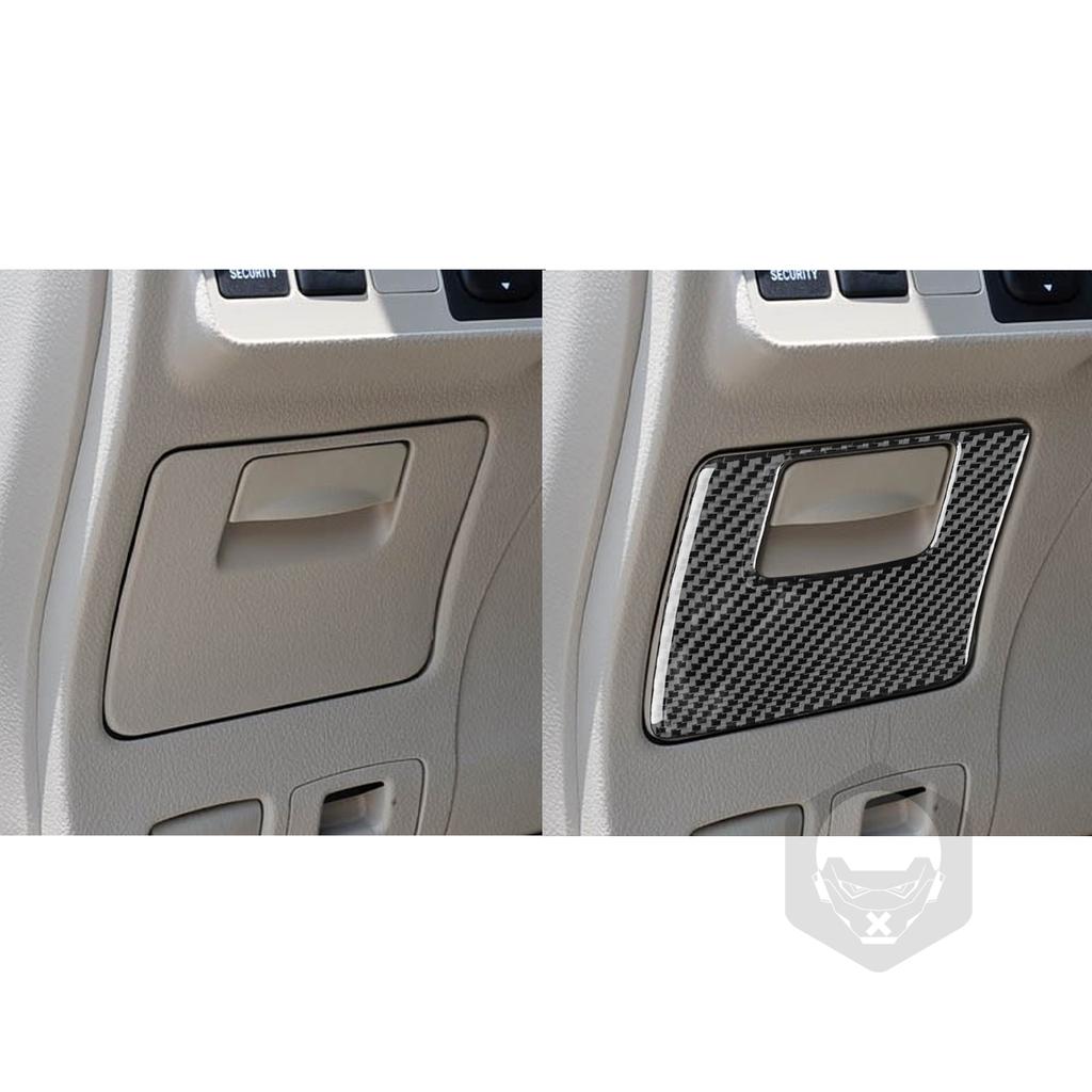 Для Toyota Corolla 2007 2008 2009 2010 2011 2012 2013 аксессуары из углеродного волокна внутренняя основная крышка для хранения вождения накладка наклейка