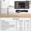 W3230 DC12V/24V Линия датчика Цифровой контроль температуры Светодиодный дисплей Термостат с прибором контроля нагрева/охлаждения