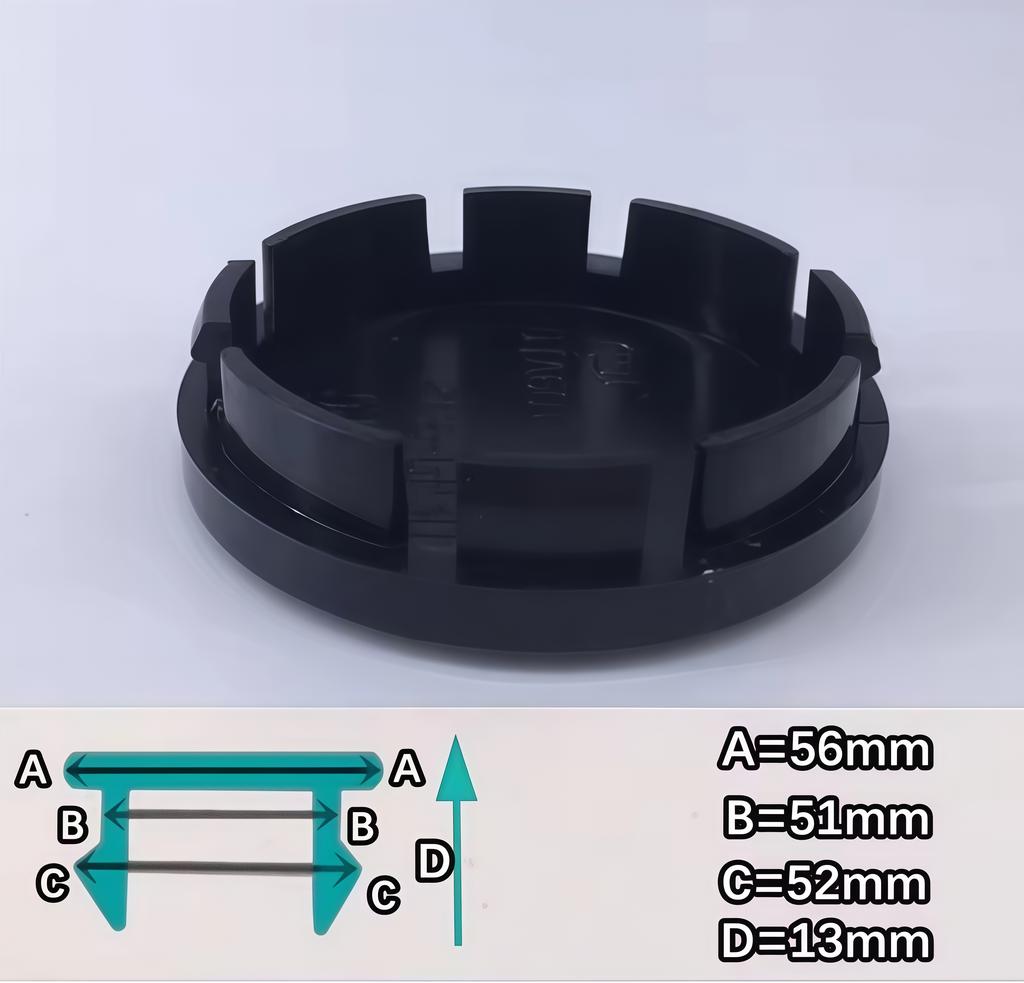 LLK1 100/80pcs 54/56/60/62/65/68mm Car Wheel Center Caps Hubcap Cover hub center cap ForFord Rim Cover