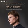 Sony Полностью беспроводные наушники с шумоподавлением WF-1000XM6