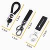 1Pcs Leather Key Chain Car Keyring Pendant Keychain Decor Styling For BMW E34 E36 E60 E90 E46 E39 E70 F10 F20 F30 X5 X6 X1 M3 M5 M6