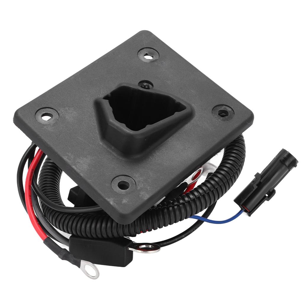 Club Car Charger Receptacle with Wire 602529 611200 DC48V Replacement for EZGO 2Five 2010‑Up Vehicles