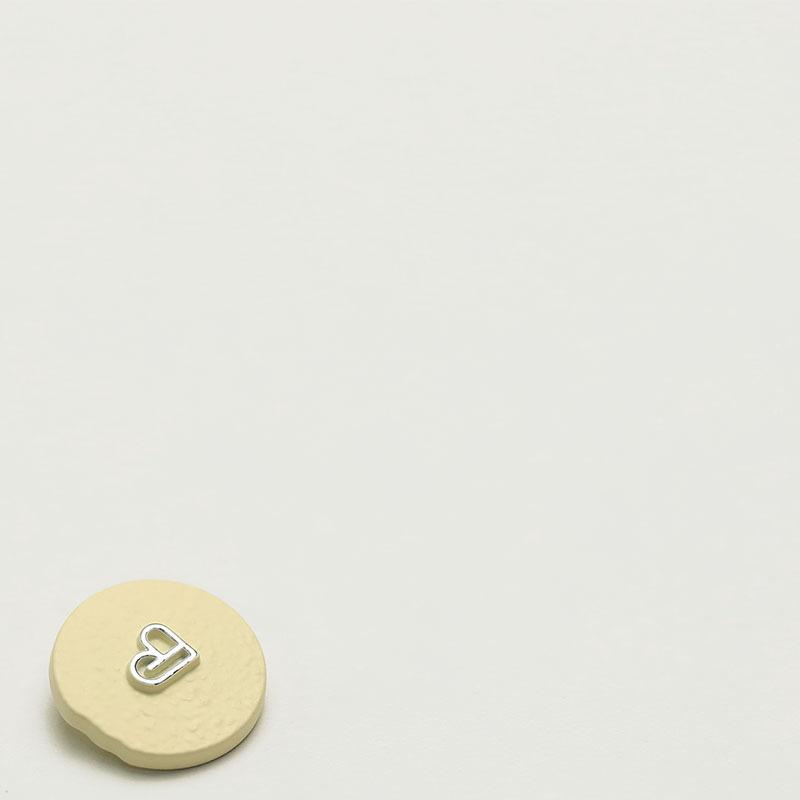 5Pcs Xiaoxiang Celebrity Style Metal Buttons Love Clothing Accessories Decorative Buttons Suit Tweed Jacket Buttons