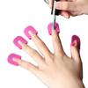 26PCS/set Nail Polish Applicator Aid Nail Art Tools Gel Nail Polish Anti-Spill Stickers Nail Edge Clips