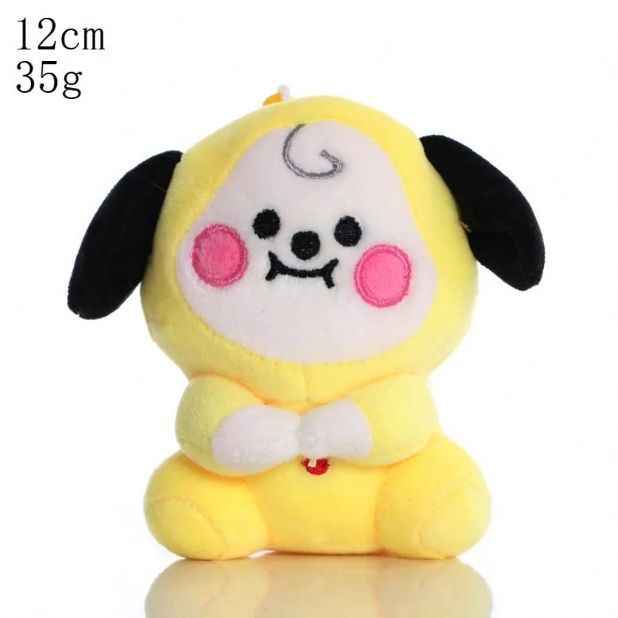 LINE FRIENDS BT21 Kpop Аниме 10–24 См Мультяшная Плюшевая Игрушка Рюкзак: Милая кукла в корейском стиле — Идеально подходит для Рождества и дней рождения