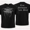 Darkthrone Logo Black T-Shirt. True Norwegian Black Metal