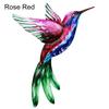 Солнцезащитный колибри, птица, железо, искусственная настенная работа, без запаха, ремесло, настенный орнамент, декор для окна