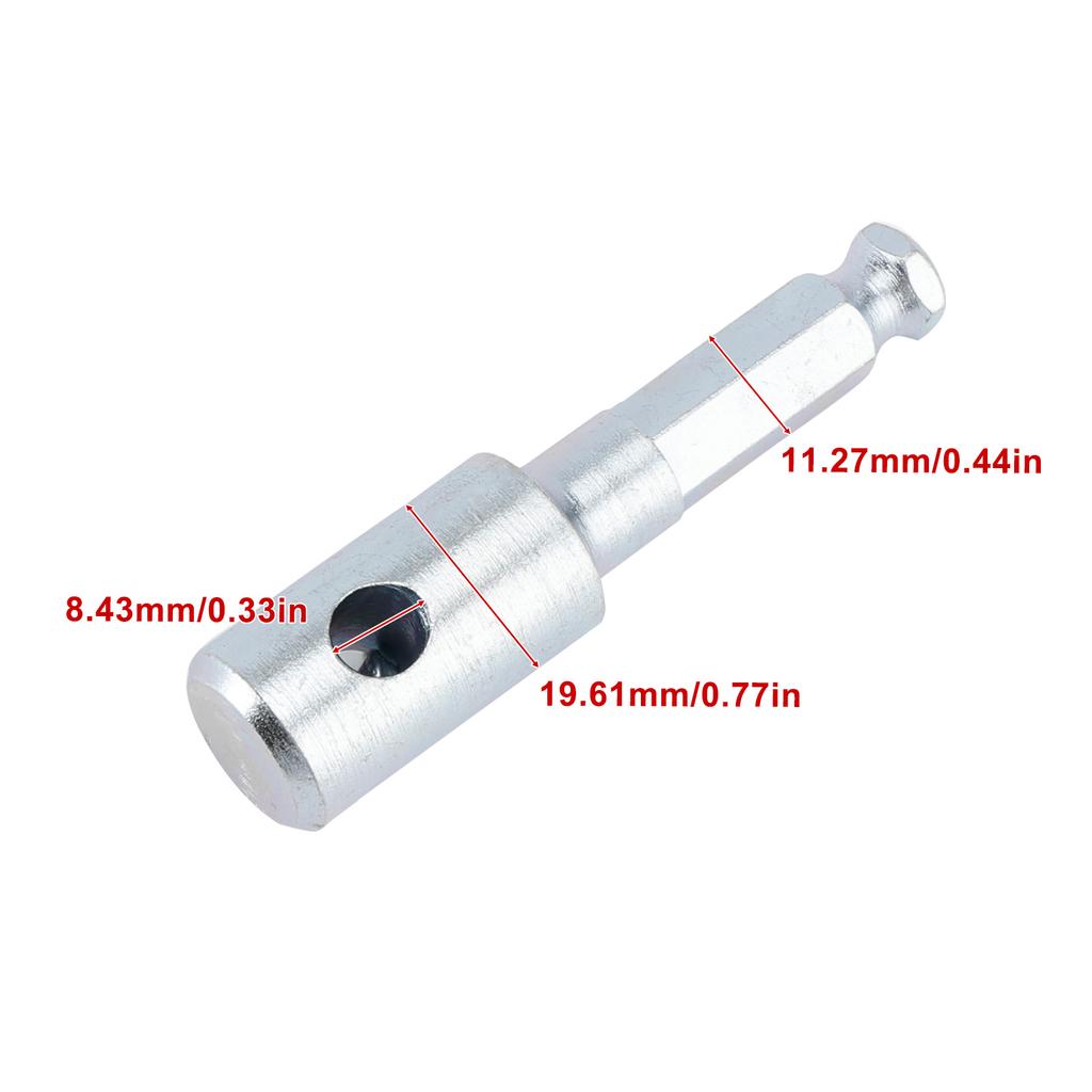327687-6 Адаптер для шнека D-7/16" шестигранный хвостовик для Makita DDG460
