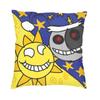 Чехол для подушки Sundrop и Moondrop, украшение для гостиной, FNAF, нарушение безопасности, уличные подушки, чехол, квадратная наволочка