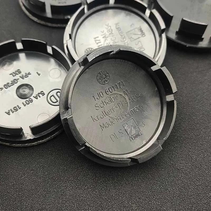 Для VOLKSWAGEN 4 шт. 55 мм 65 мм Центральные колпачки ступиц колес автомобиля Аксессуар Для Volkswagen VW GTI Golf Jetta Polo Beetle CC