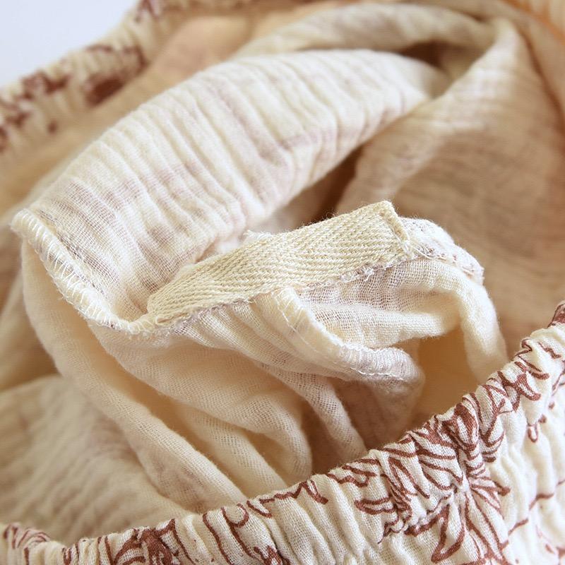 100% хлопок марля летняя женская пижама с рисунком кролика пижамы весенний женский комплект из 2 предметов ночная одежда женская пижама