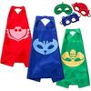 Noblekids Vibrant Pj Mask Costume Capes And Masks For Ultimate Halloween Adventures