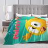 Where's Chicky  Blanket  Picnic Flannel Throw Blanket For Bedroom Warm Soft Design Quality Bedspread Gift