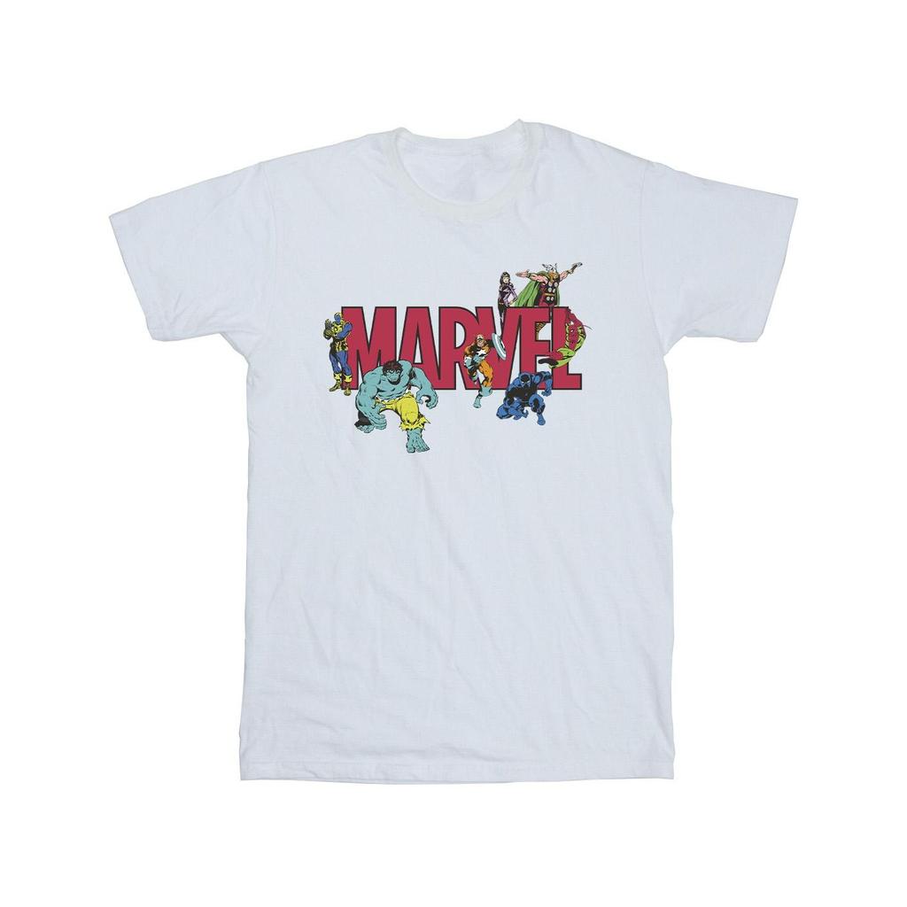 Marvel Mens Comics Characters T-Shirt