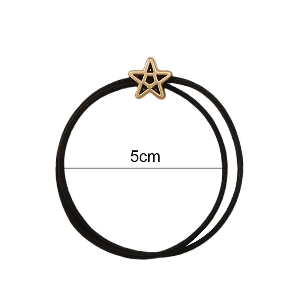 5Pcs Elegant Headband Hair Ring Head Rope Fashion Headwear For Girl Sweet Rubber Band Hair Accessories