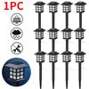 1PC Square LED Solar Pathway Lights Lawn Lamp Outdoor Solar Lamp Decoration for Garden Yard Patio
