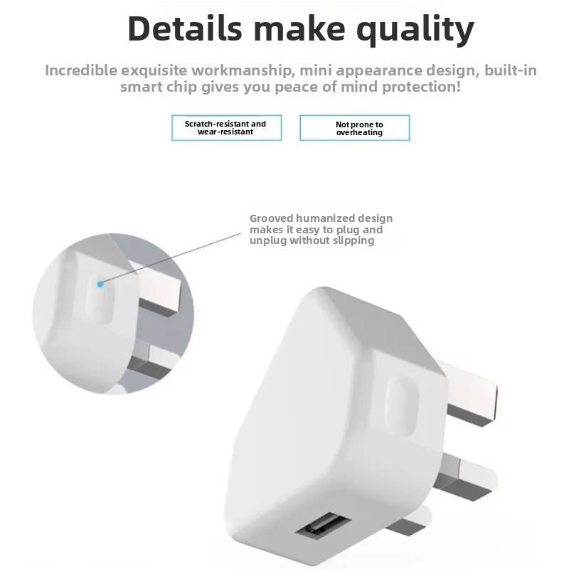 USB-адаптер для зарядки с быстрой зарядкой QC3.0 для смартфона и повседневного использования