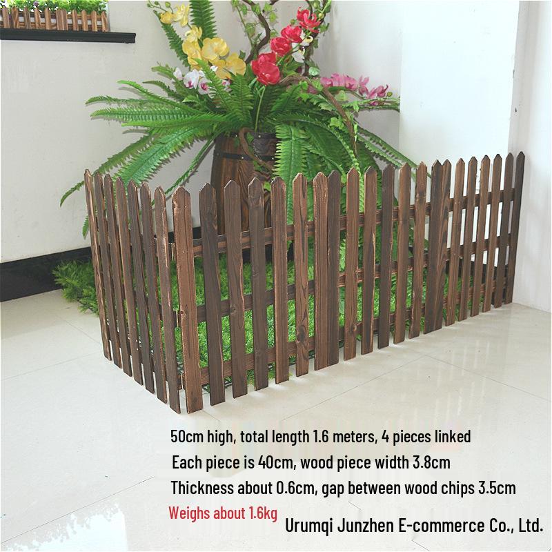 Деревянный штакетник Праздничное украшение для внутреннего и наружного использования