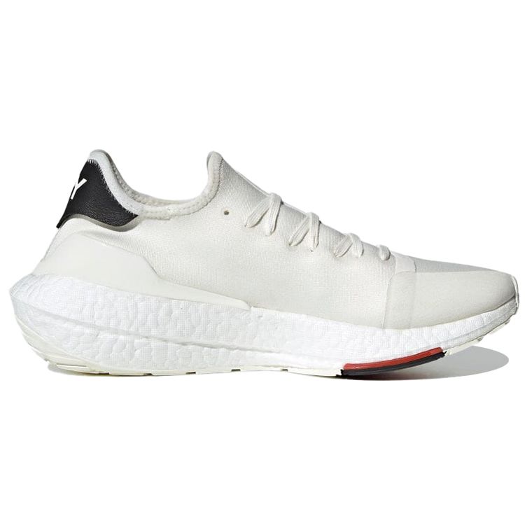 Adidas Кроссовки унисекс Y-3 UltraBoost 21 белые Core-белый красный черный H67477