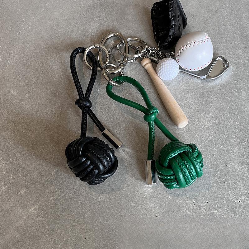 Элегантный брелок в виде шара, универсальный кожаный ремешок для телефона, сумка, подвеска, брелок для автомобиля, украшение для рюкзака, аксессуары, подарки