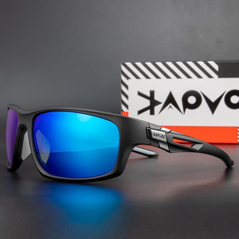 Велосипедные солнцезащитные очки Kapvoe для мужчин Защита UV400 Очки для вождения Наружные виды спорта Рыбалка Пеший туризм Классические солнцезащитные очки
