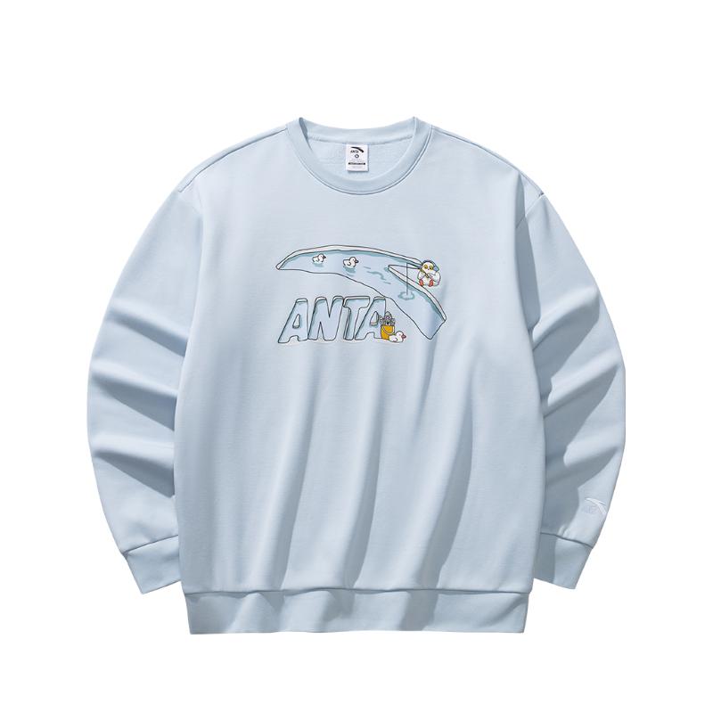 Anta Autumn Campus Fashion Versatile Hoodie Men Tops 952548708-6